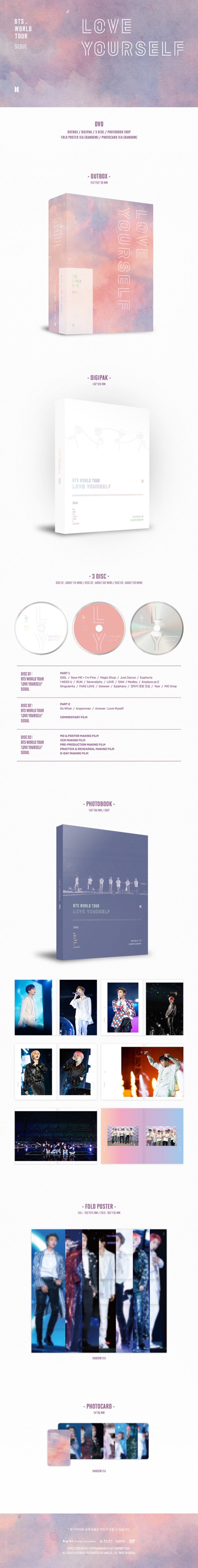 DVD] BTS WORLD TOUR 'LOVE YOURSELF' SEOUL